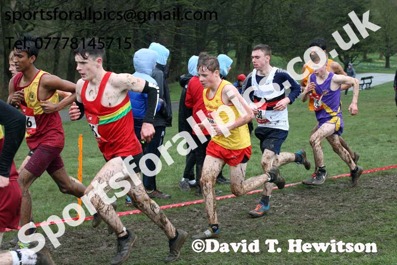 Intermediate boys 2019 New Balance English Schools Cross Country Champs, Temple Newsam, Leeds. Photo:  David T. Hewitson/Sports for All Pics